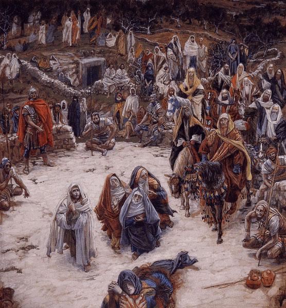 James Tissot What Our Saviour Saw from the Cross oil painting image